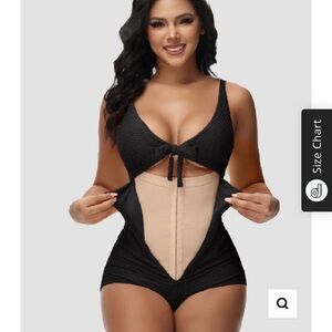 Black and Tan Women's Shapewear swim
